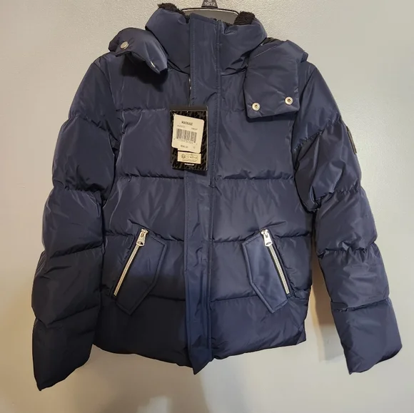 Mackage Unisex Hudson Hooded Down Jacket - Big Kid sz 10